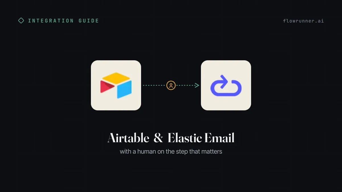 How to Connect Airtable with Elastic Email (With or Without an AI Agent)