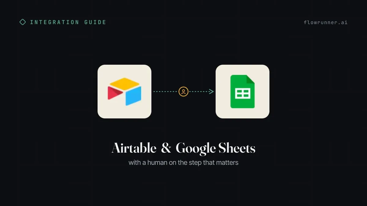 How to Connect Airtable with Google Sheets (With or Without an AI Agent)