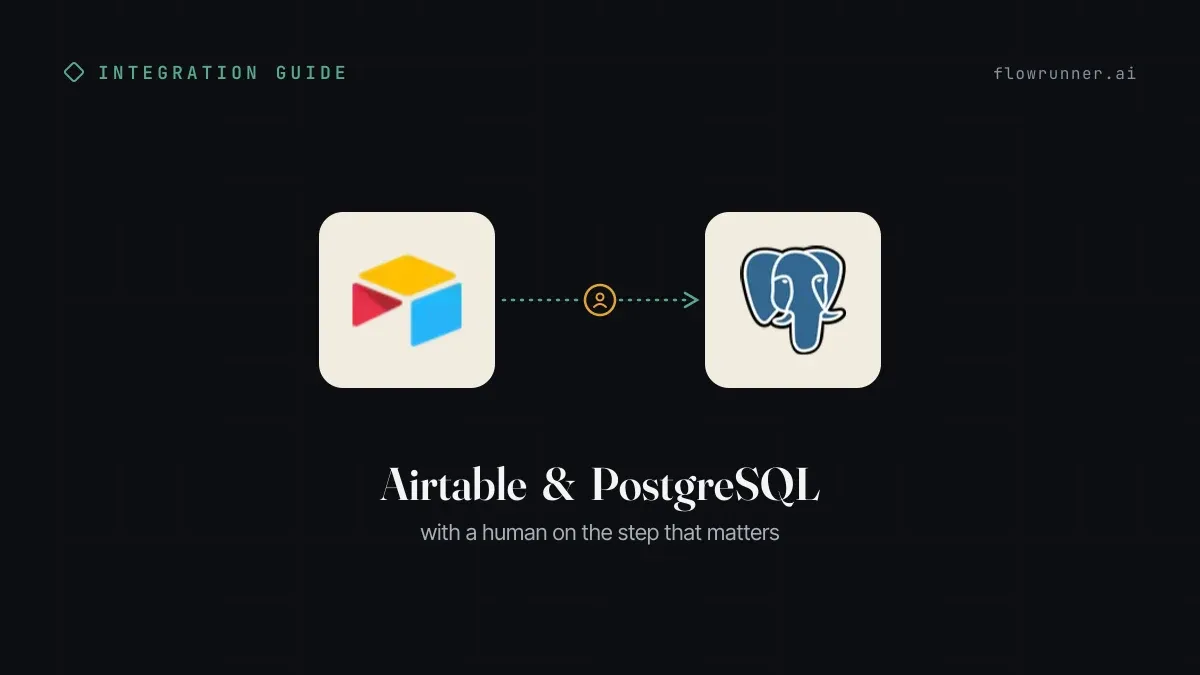 How to Connect Airtable with PostgreSQL (With or Without an AI Agent)