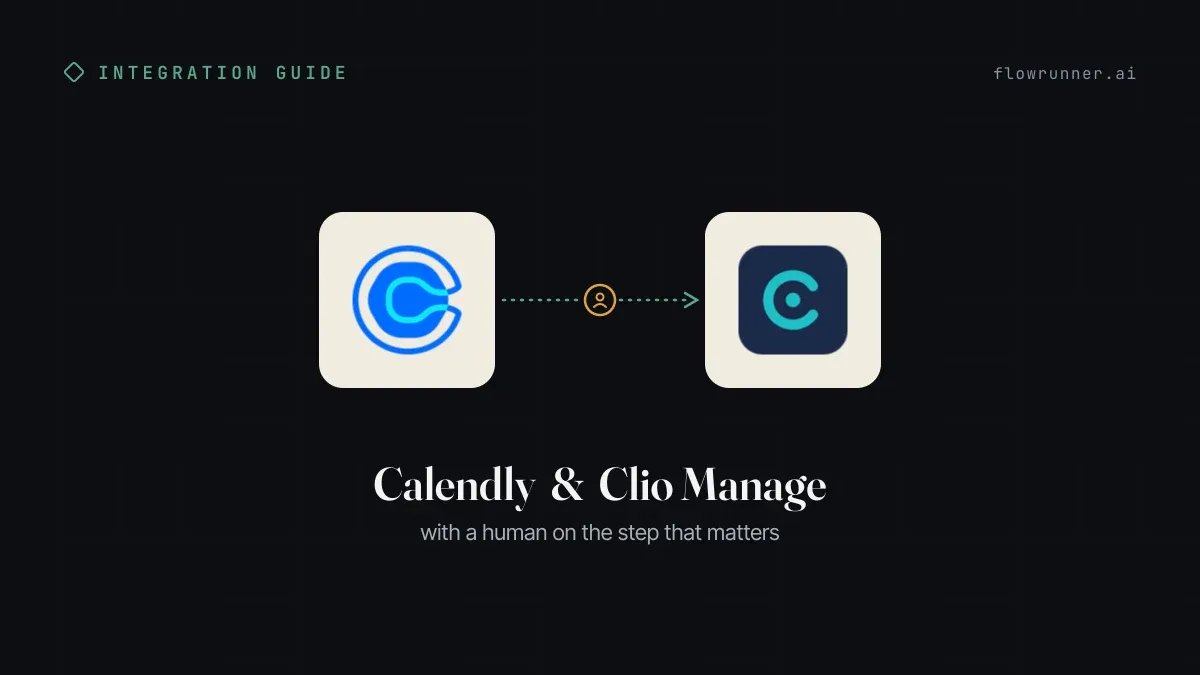 How to Connect Calendly with Clio Manage (With or Without an AI Agent)