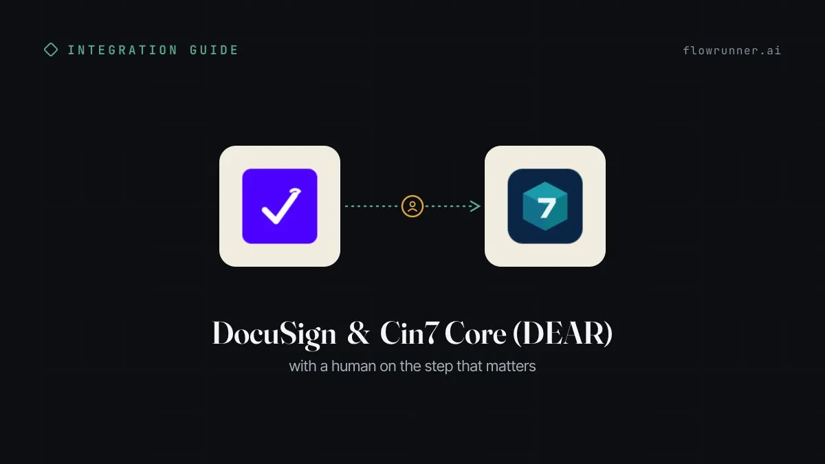 How to Connect DocuSign with Cin7 Core (DEAR) (With or Without an AI Agent)