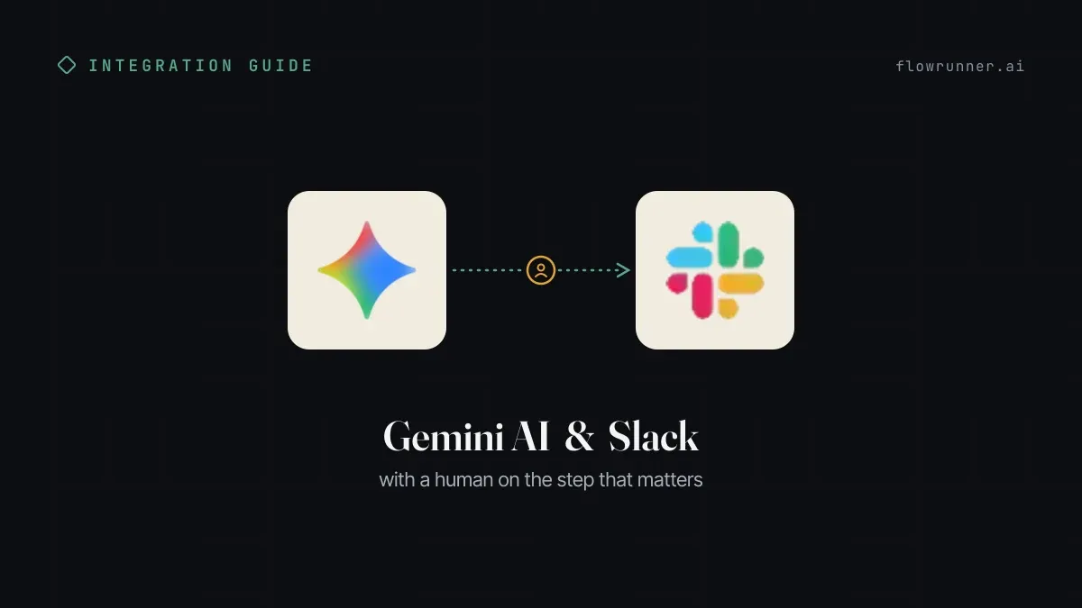 How to Connect Gemini AI with Slack (With or Without an AI Agent)