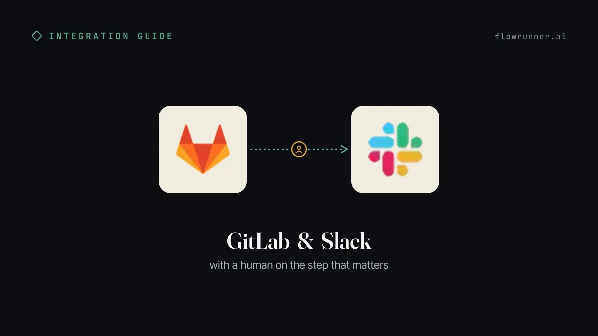 How to Connect GitLab with Slack (With or Without an AI Agent)