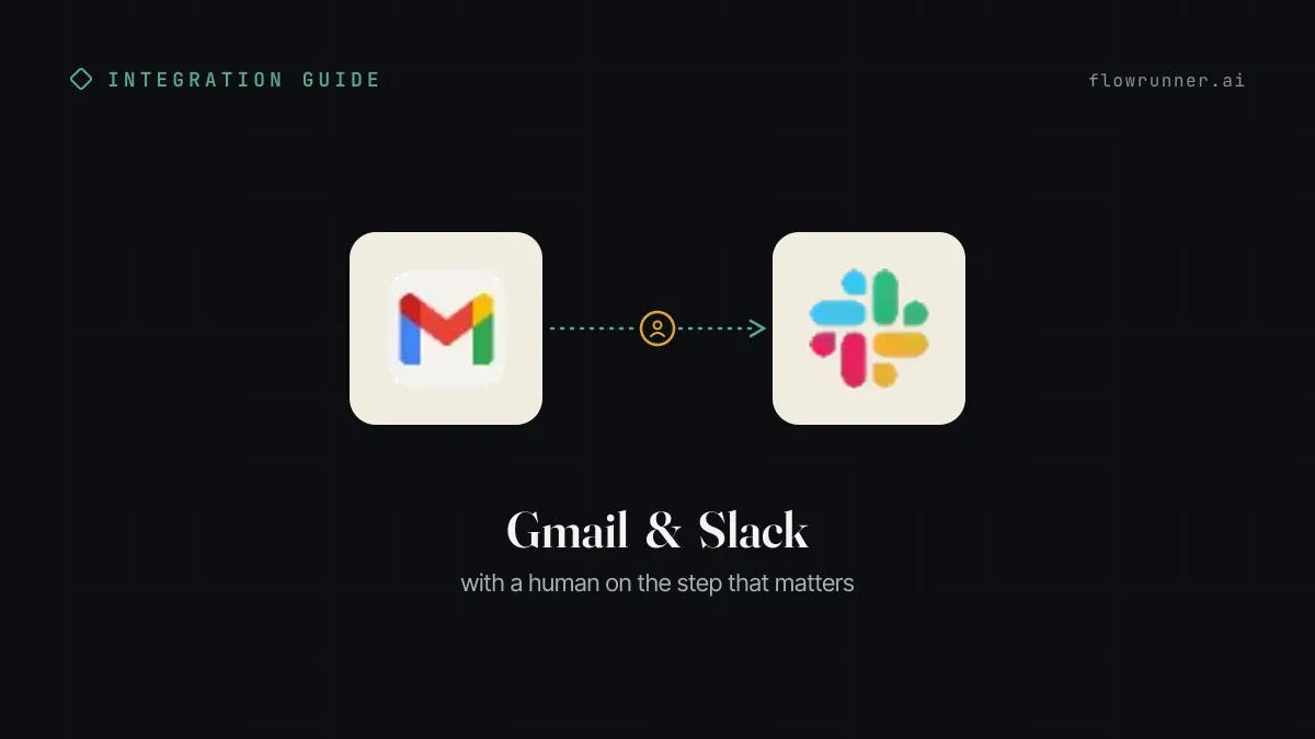 How to Connect Gmail with Slack (With or Without an AI Agent)
