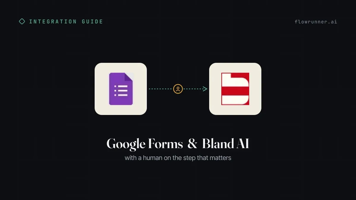 How to Connect Google Forms with Bland AI (With or Without an AI Agent)
