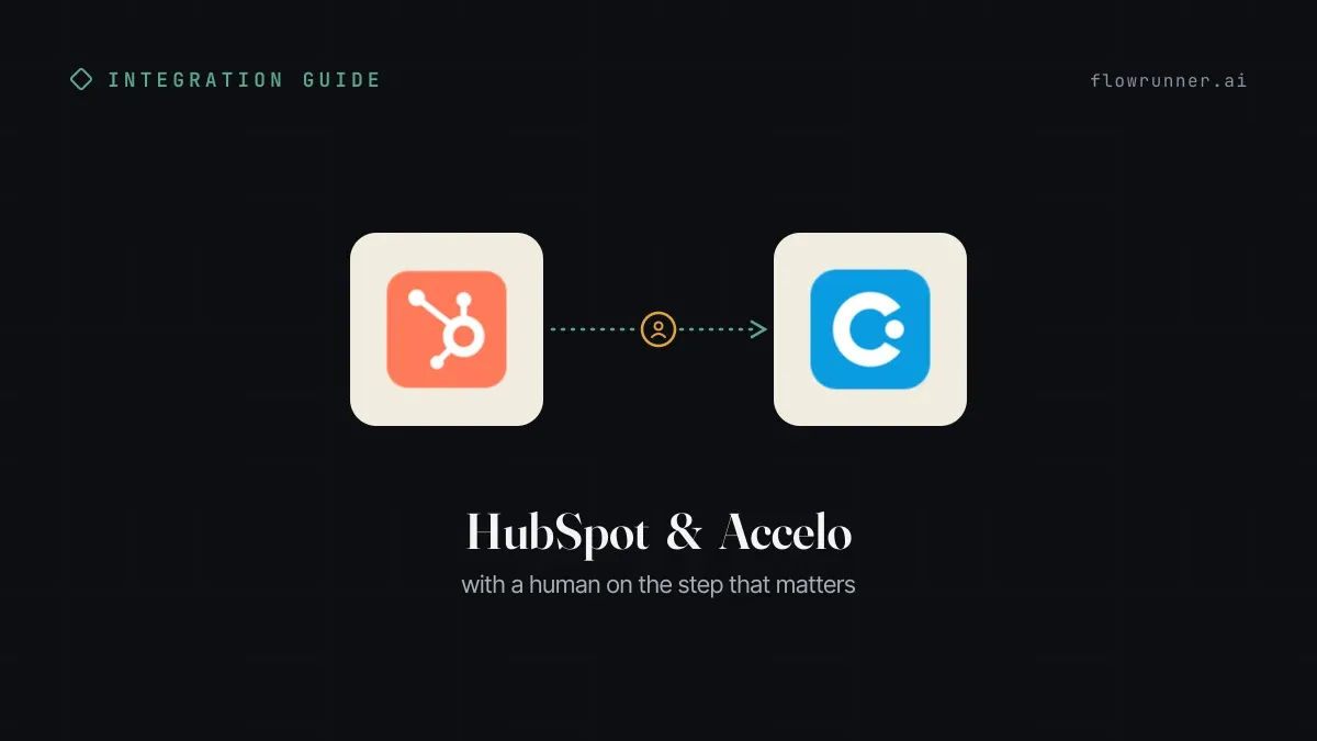 How to Connect HubSpot with Accelo (With or Without an AI Agent)