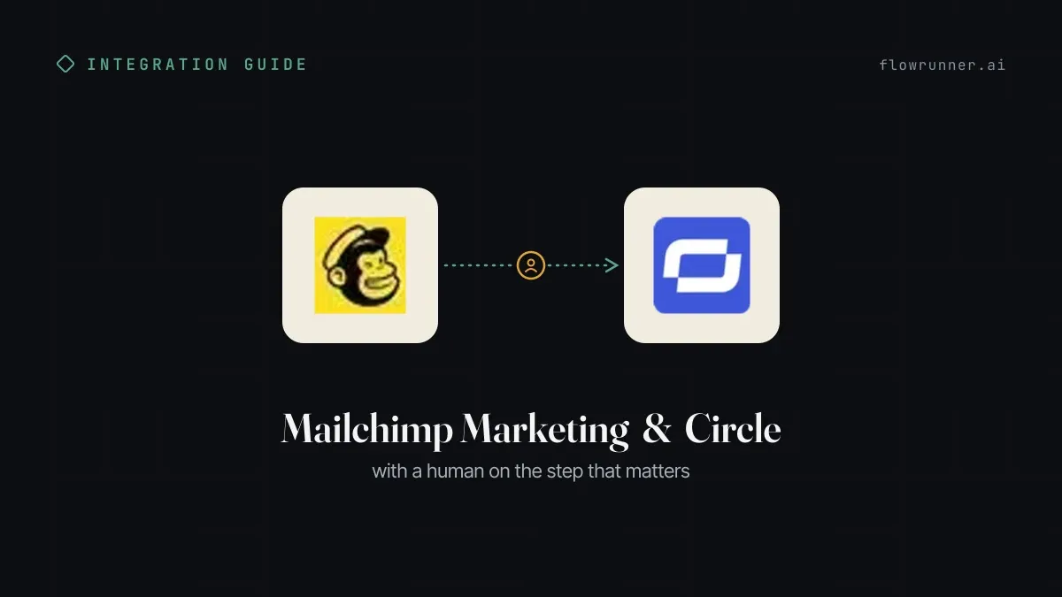 How to Connect Mailchimp with Circle (With or Without an AI Agent)