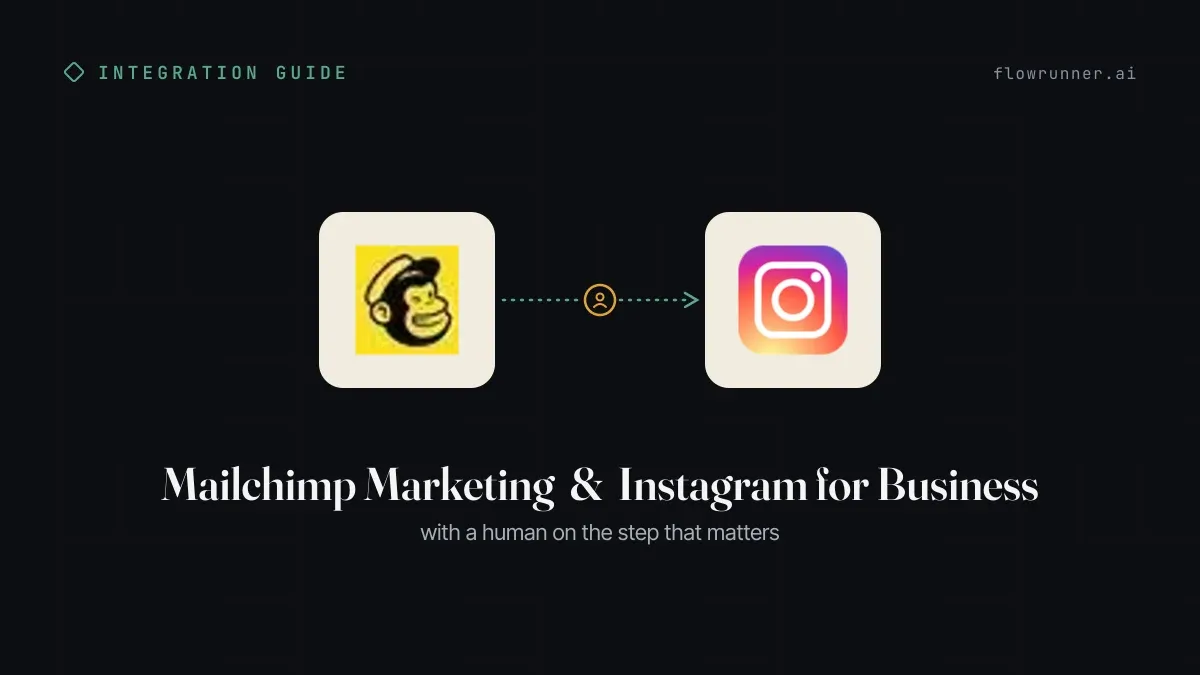 How to Connect Mailchimp Marketing with Instagram Business (With or Without an AI Agent)