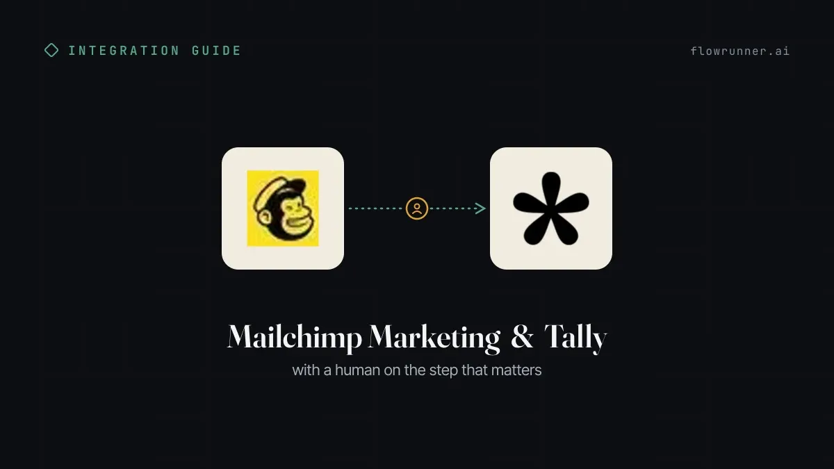 How to Connect Mailchimp Marketing with Tally (With or Without an AI Agent)