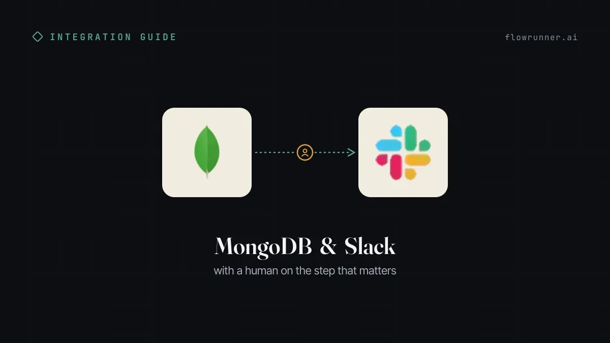 MongoDB + Slack: Daily Rollups Posted, Deletes Paused for a Human