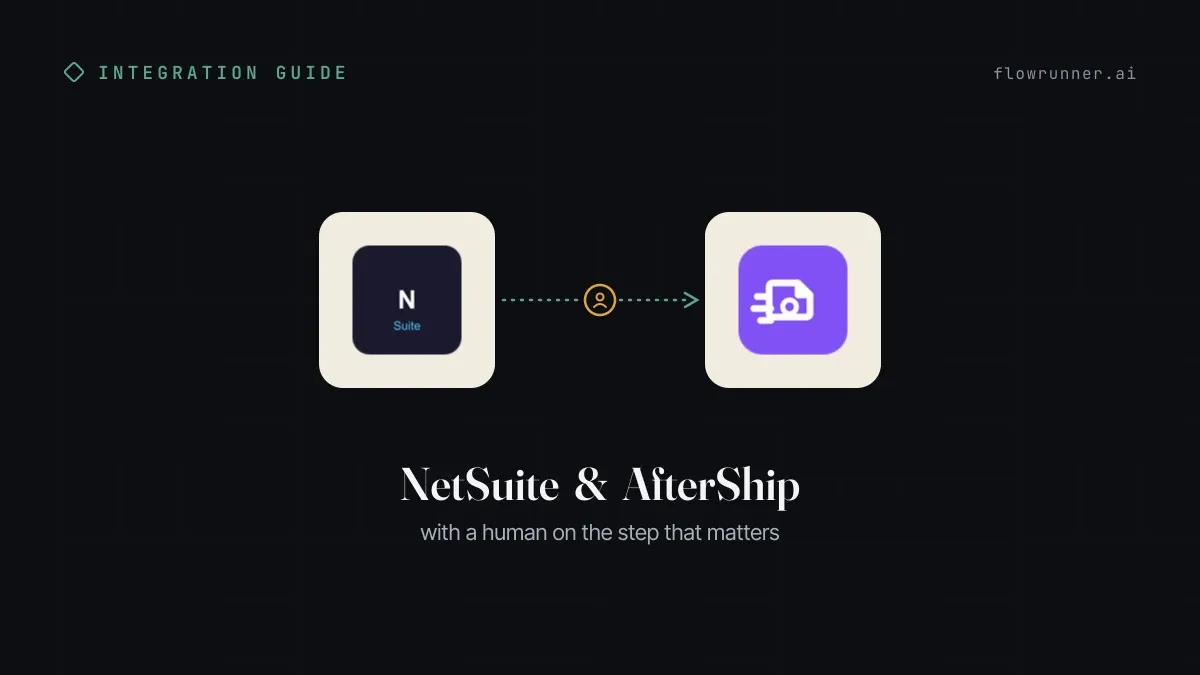 How to Connect NetSuite with AfterShip (With or Without an AI Agent)