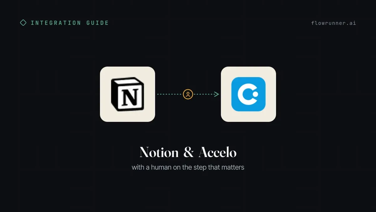 How to Connect Notion with Accelo (With or Without an AI Agent)