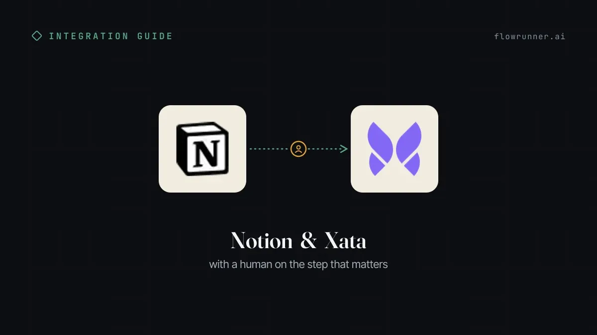 How to Connect Notion with Xata (With or Without an AI Agent)