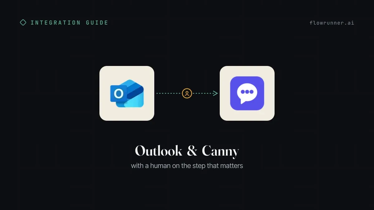 How to Connect Outlook with Canny (With or Without an AI Agent)