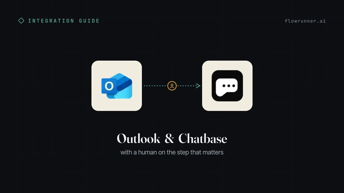 How to Connect Outlook with Chatbase (With or Without an AI Agent)