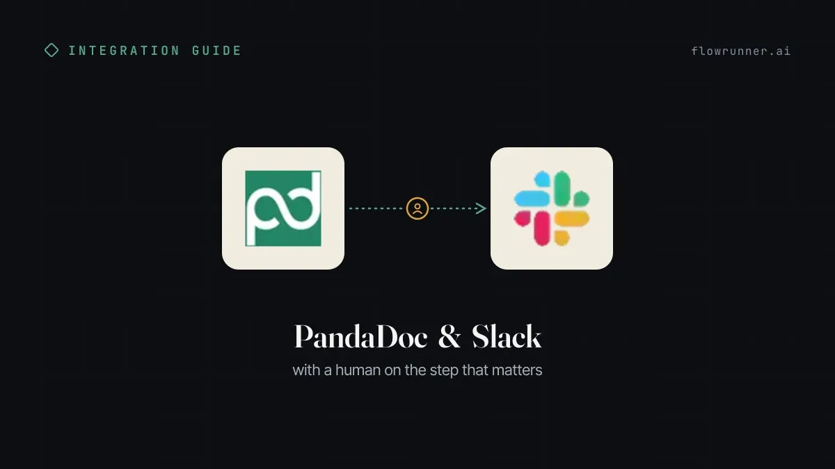 Send PandaDoc Drafts to Slack for Approval Before Signing