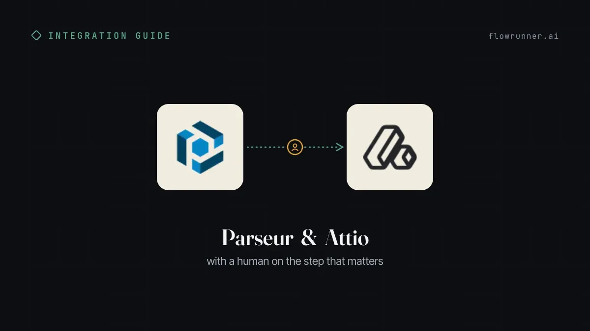 How to Connect Parseur with Attio (With or Without an AI Agent)