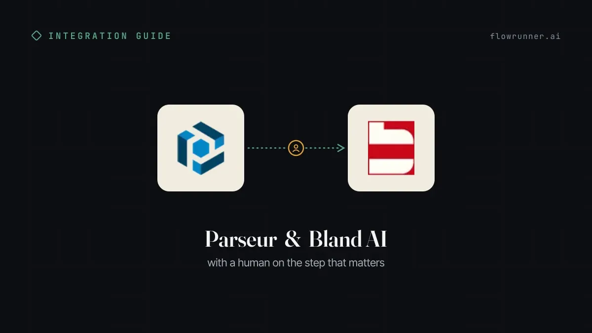How to Connect Parseur with Bland AI (With or Without an AI Agent)