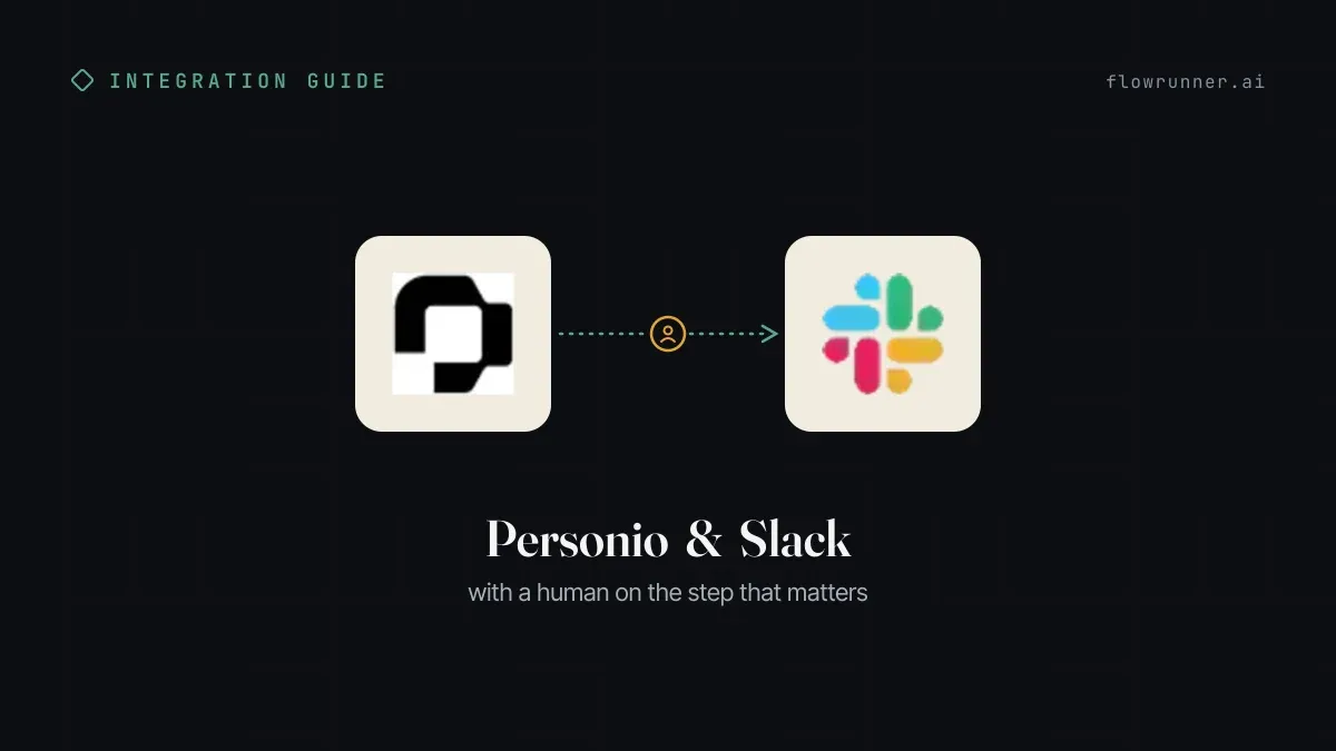 Personio + Slack: Onboard New Hires With Compliance Sign-Off