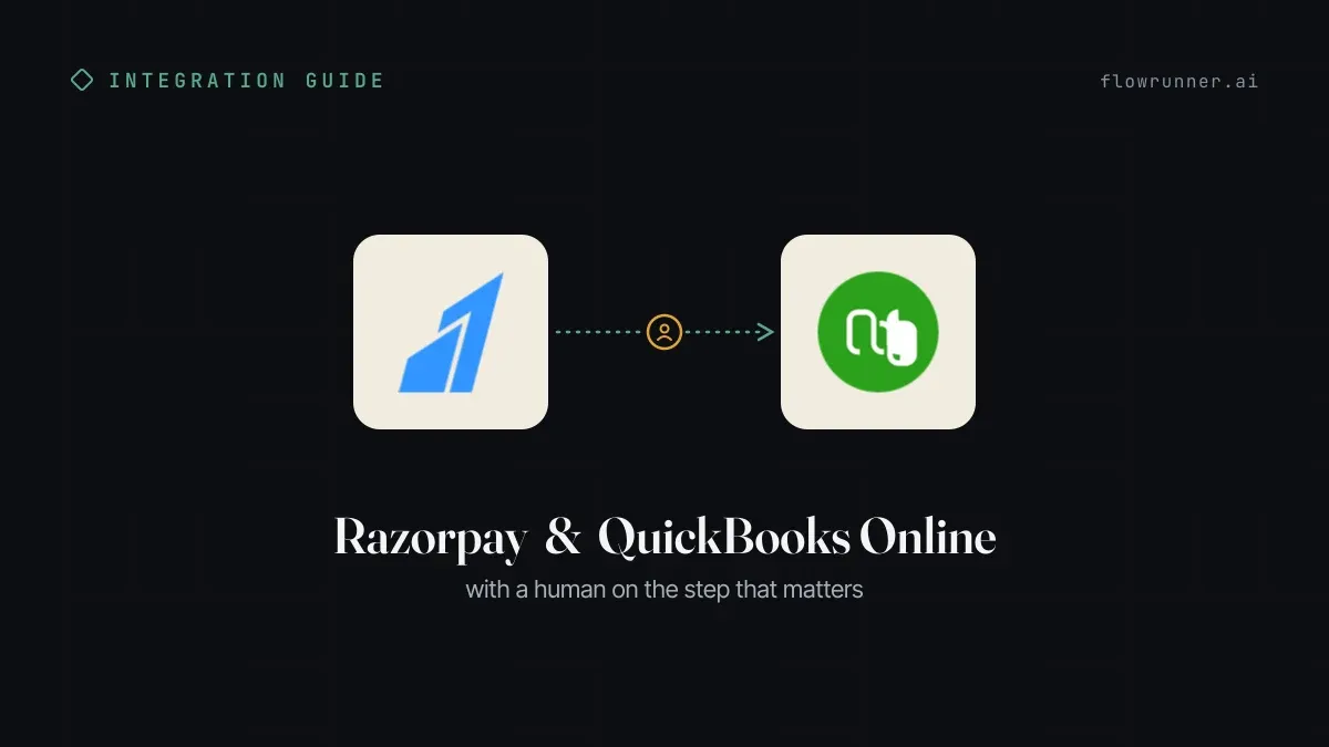 Sync Razorpay Payments to QuickBooks Online Automatically