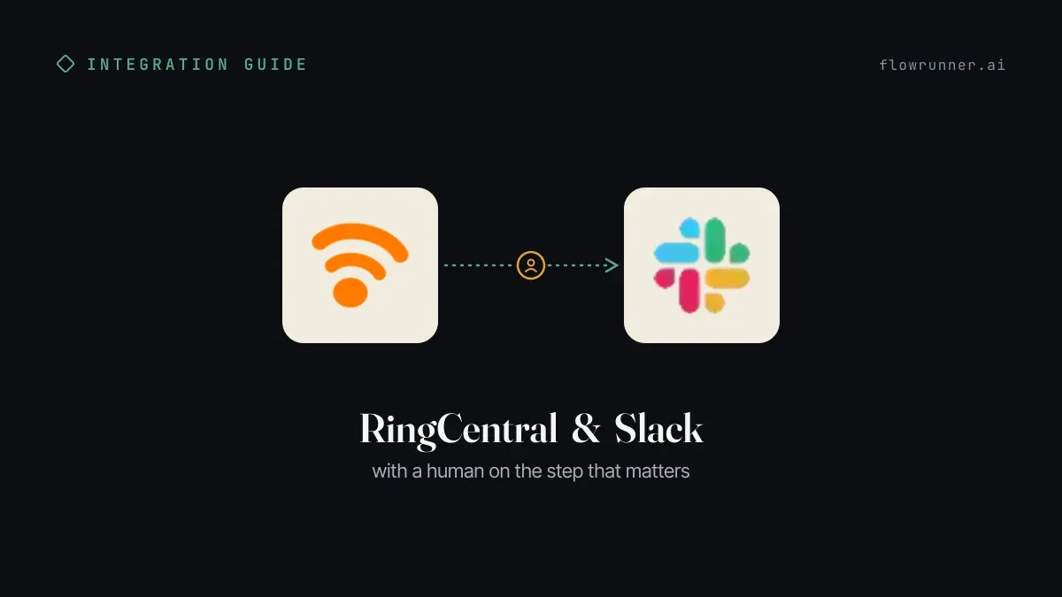 Connect RingCentral to Slack: Confirm Every Fax Before It Sends