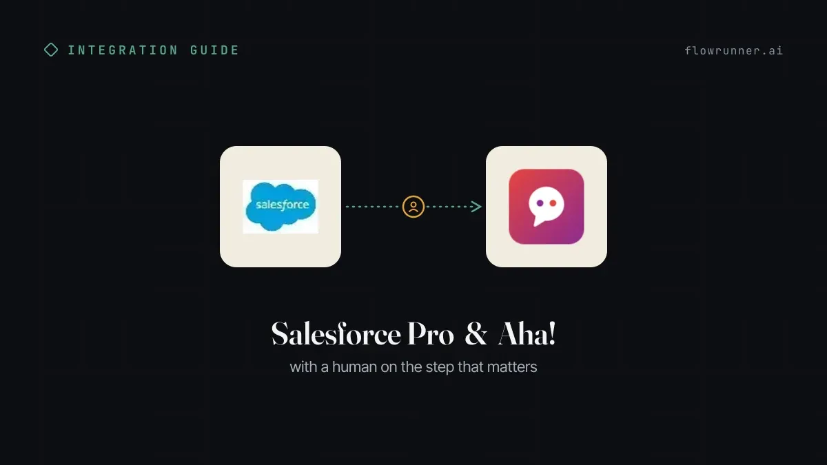How to Connect Salesforce Pro with Aha! (With or Without an AI Agent)