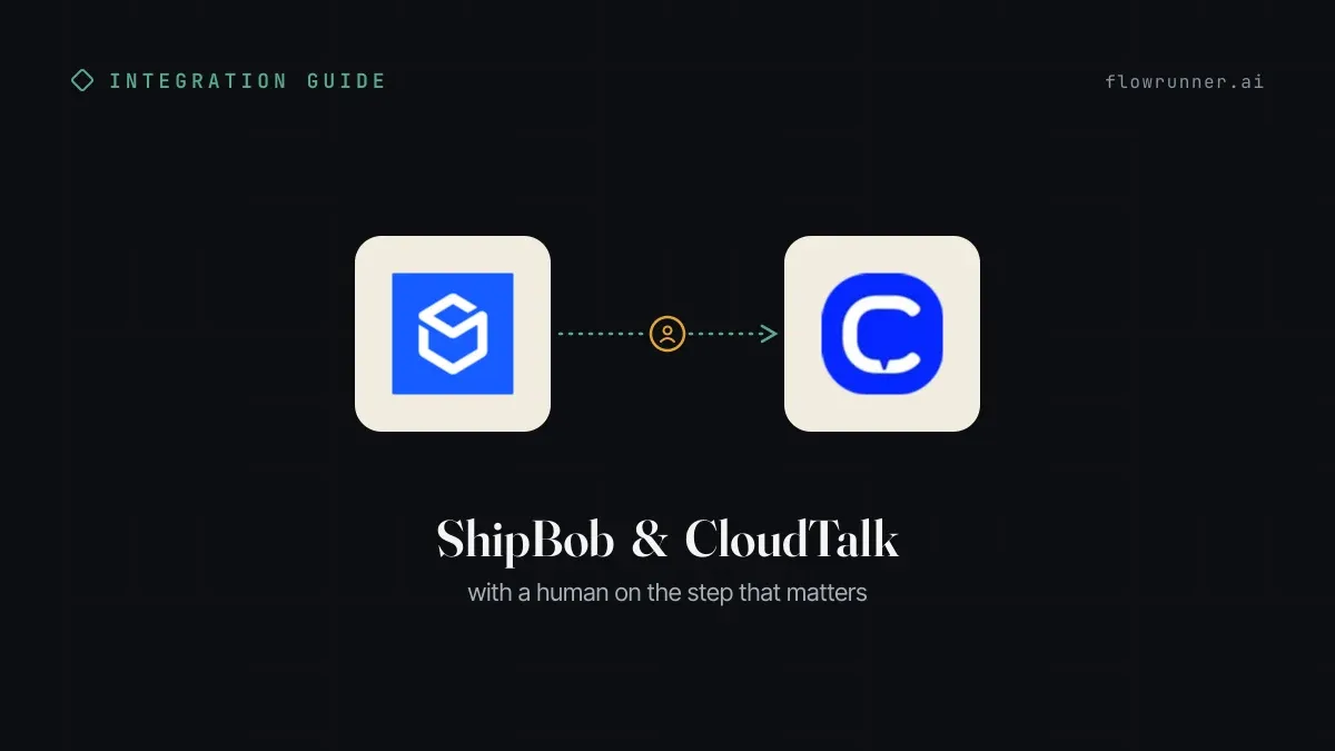 How to Connect ShipBob with CloudTalk (With or Without an AI Agent)