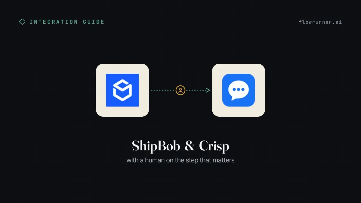 How to Connect ShipBob with Crisp (With or Without an AI Agent)