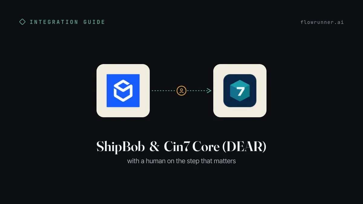 How to Connect ShipBob with Cin7 Core (DEAR) (With or Without an AI Agent)
