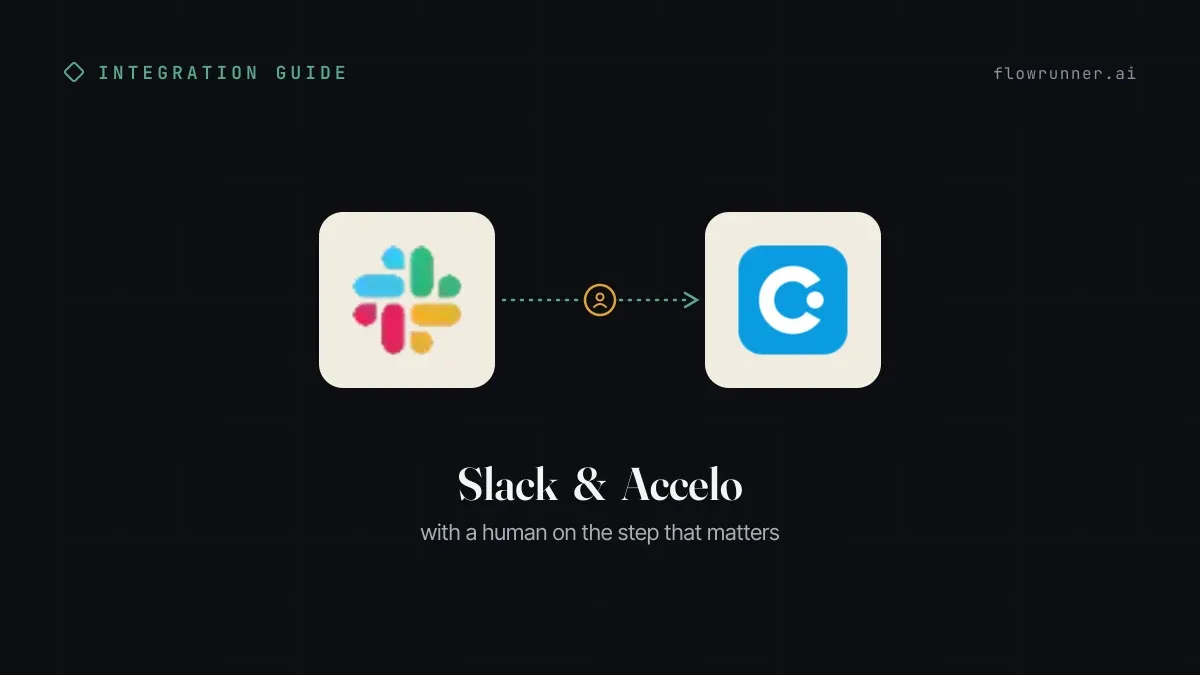 How to Connect Slack with Accelo (With or Without an AI Agent)