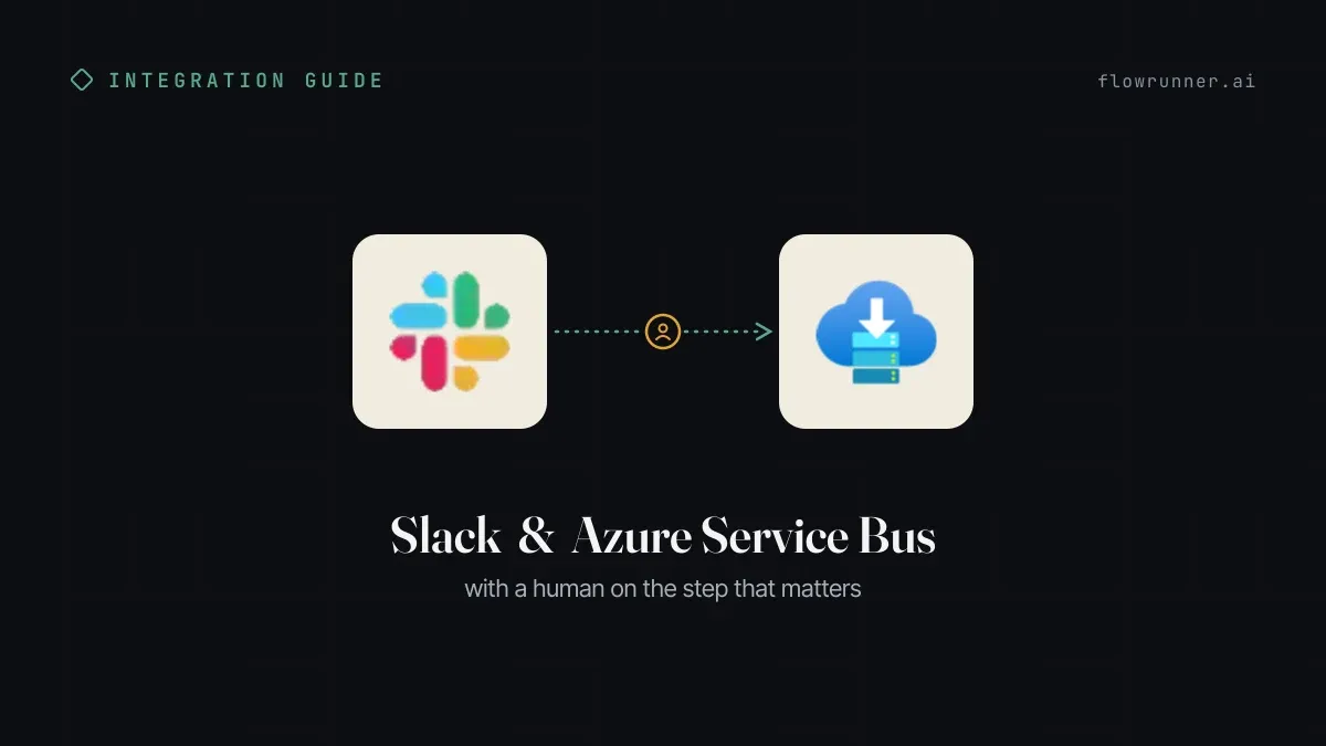 How to Connect Slack with Azure Service Bus (With or Without an AI Agent)