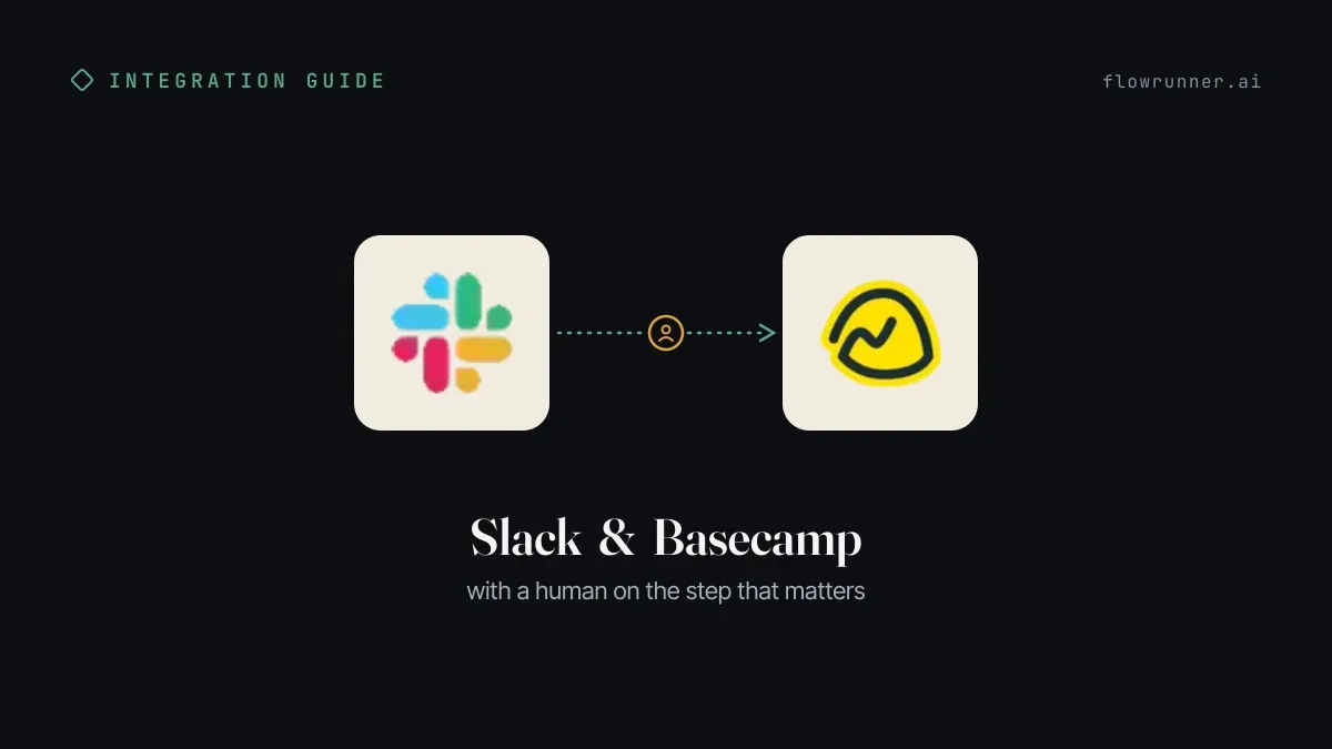 How to Connect Slack with Basecamp (With or Without an AI Agent)
