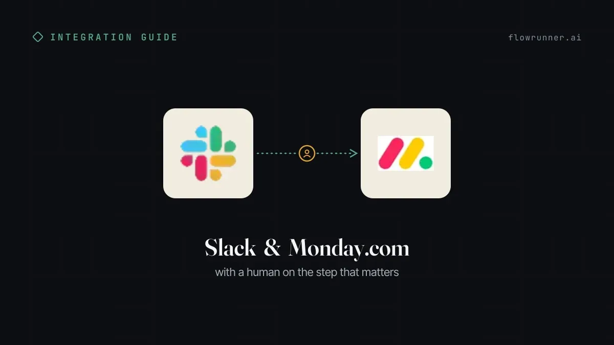 How to Connect Slack with Monday.com (With or Without an AI Agent)