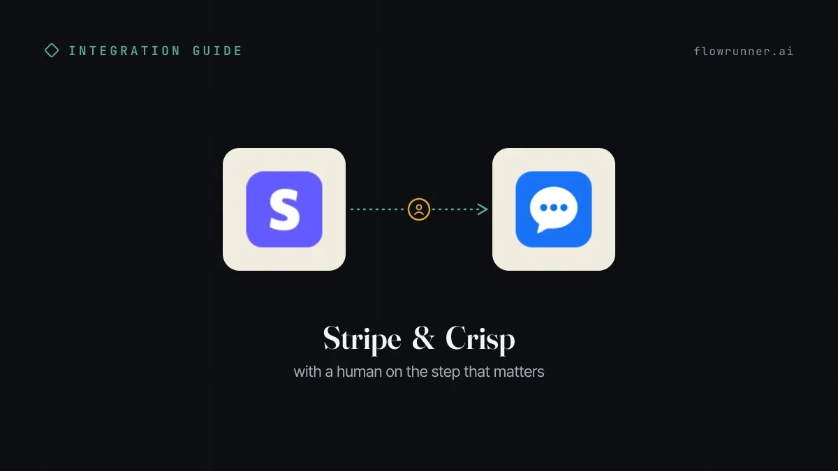 How to Connect Stripe with Crisp (With or Without an AI Agent)