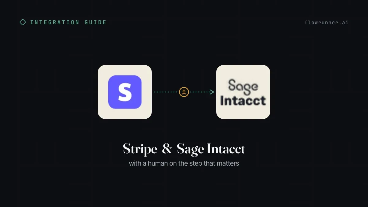 How to Connect Stripe with Sage Intacct (With or Without an AI Agent)