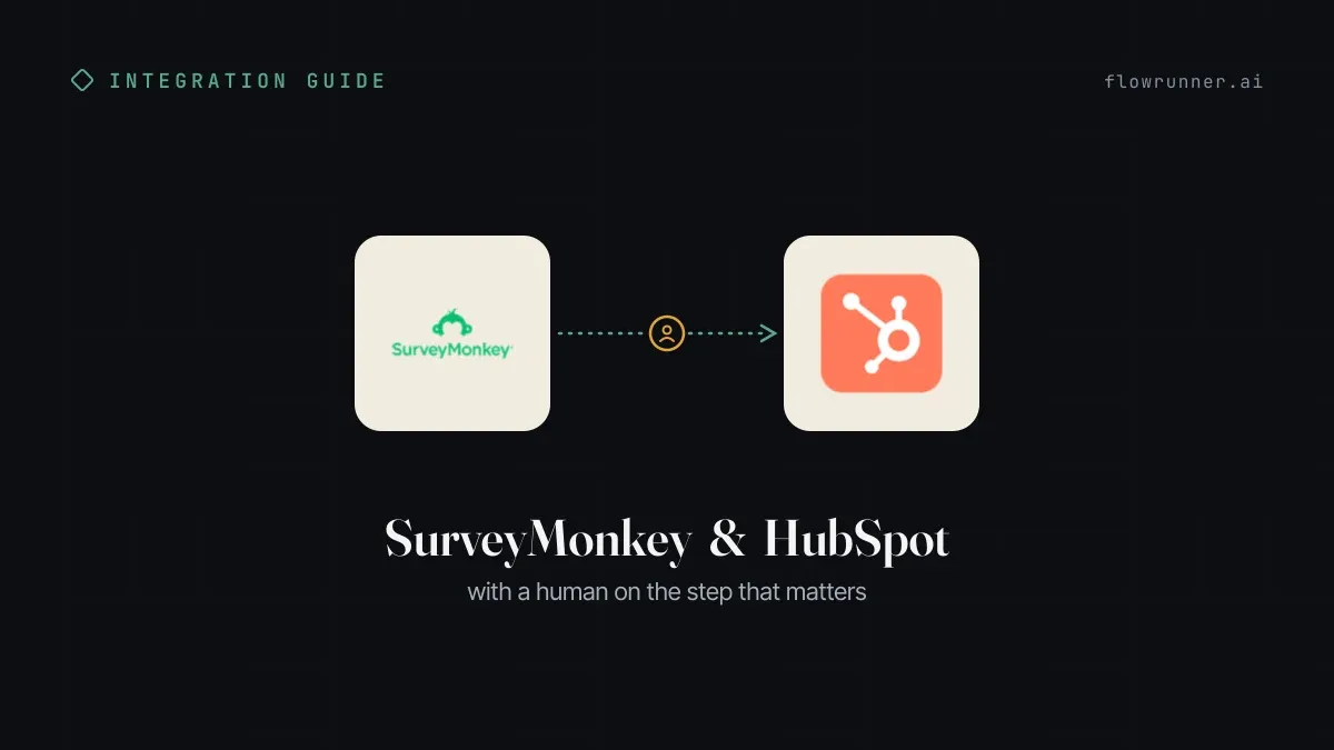 How to Connect SurveyMonkey with HubSpot (With or Without an AI Agent)