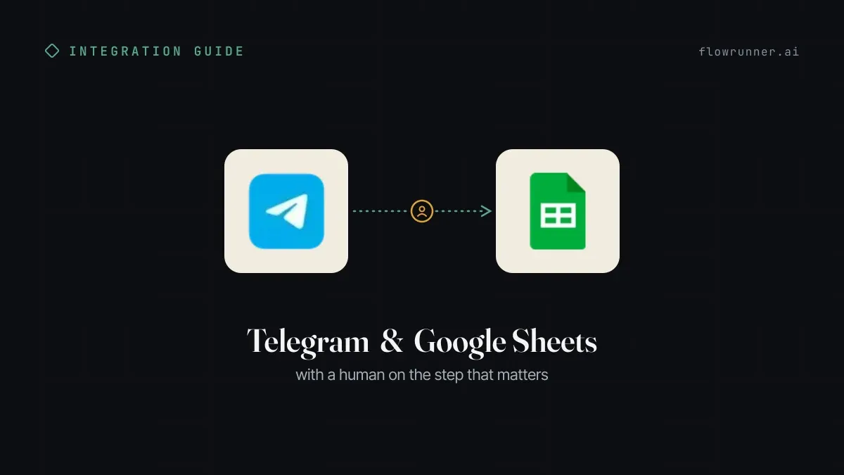 How to Connect Telegram with Google Sheets (With or Without an AI Agent)