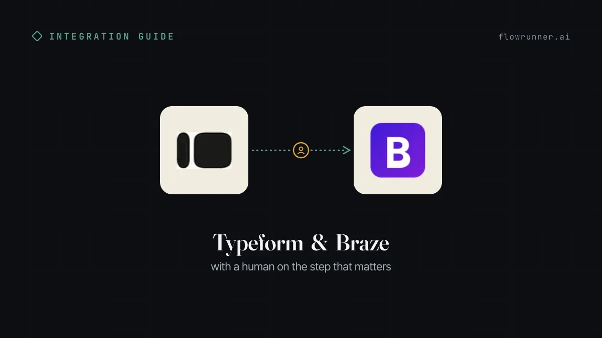 How to Connect Typeform with Braze (With or Without an AI Agent)